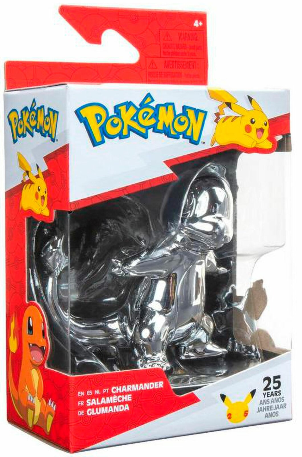 Figurine - Pokémon - Spécial 25 ans - Salamèche - GeeKing Dome