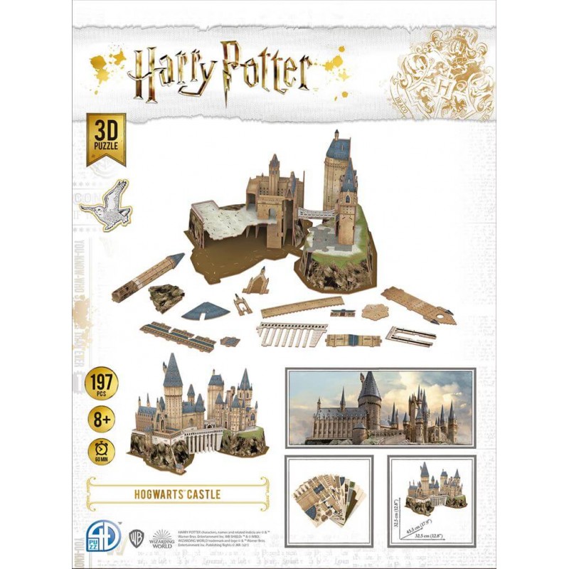Harry Potter Puzzle 3D - Le château de poudlard - GeeKing Dome