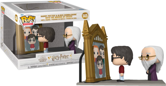 Funko POP - Harry Potter - Harry Potter & Albus Dumbledore with the mirror  of Erised - GeeKing Dome