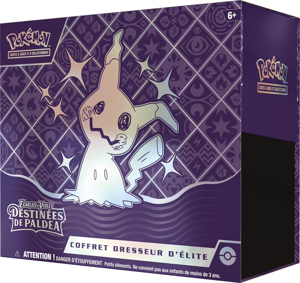 Pokémon - Coffret Dresseur d'Elite - EV4.5 -Destinées de Paldea - Version  Française - GeeKing Dome