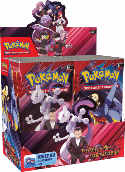 Pokémon - Display de 36 Boosters - EV10 - Rivalités Destinées - Version Française