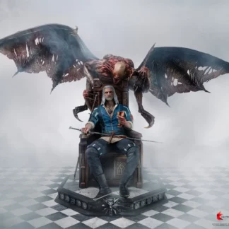Pure Arts - The Witcher 3 : The Wild Hunt - Geralt Statue de Luxe  1/4