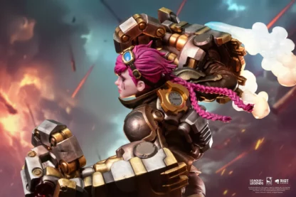 Pure Arts - League of Legends - Jinx & Vi – Image 3
