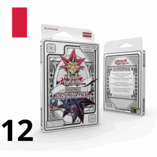 Yu-Gi-Oh! - Lot de 12 Méga-Pack 2025 (sans boite en métal) - Version Française