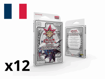 Yu-Gi-Oh! - Lot de 12 Méga-Pack 2025 (sans boite en métal) - Version Française