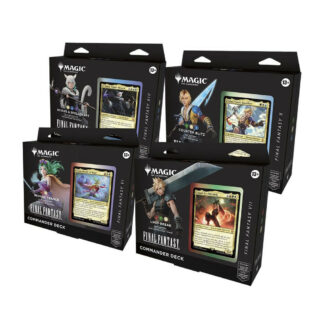 [EN] Magic The Gathering - Final Fantasy - Lots de 4 Deck Commander - Version Anglaise