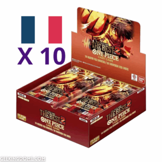 One Piece - Card Game - Case de 10 Displays - The Best Vol. 2 - PRB-02 - Version Française