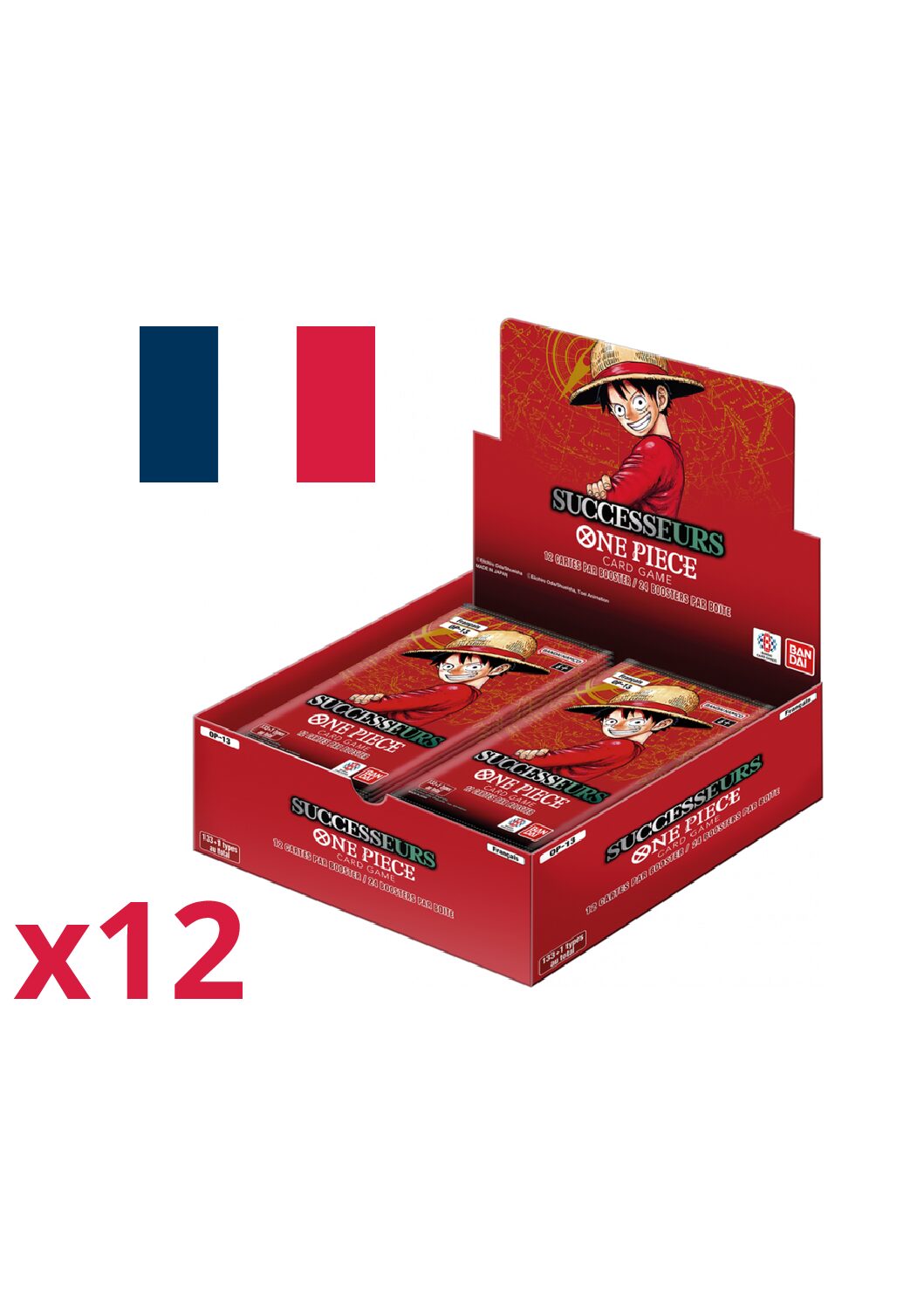 One Piece - Card Game - 12 DisplayS - OP13 - Version Française