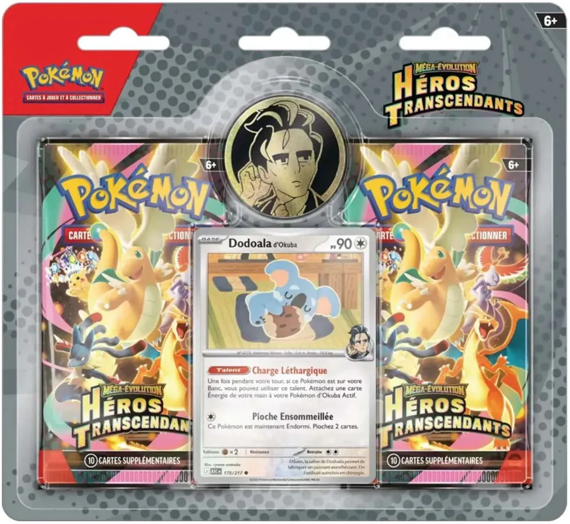 Pokémon - Duopack ME02.5 : Héros Transcendants - Dodoala d'Okuba - Version Française