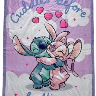 Plaid Sherpa 100X150 Cm Stitch Et Angel Calin