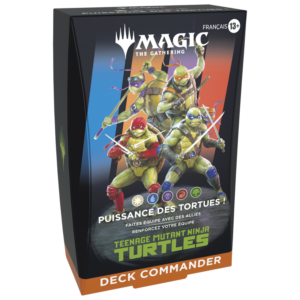 Magic The Gathering - Deck Commander - Teenage Mutant Ninja Turtles - Version Française