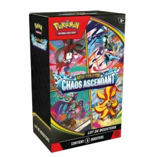 Pokémon - Bundle de 6 boosters- Chaos Ascendant - Version Française