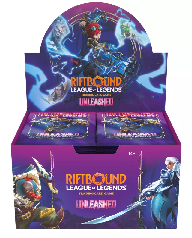 Riftbound - Display de 24 Boosters - Unleashed - Version Anglaise