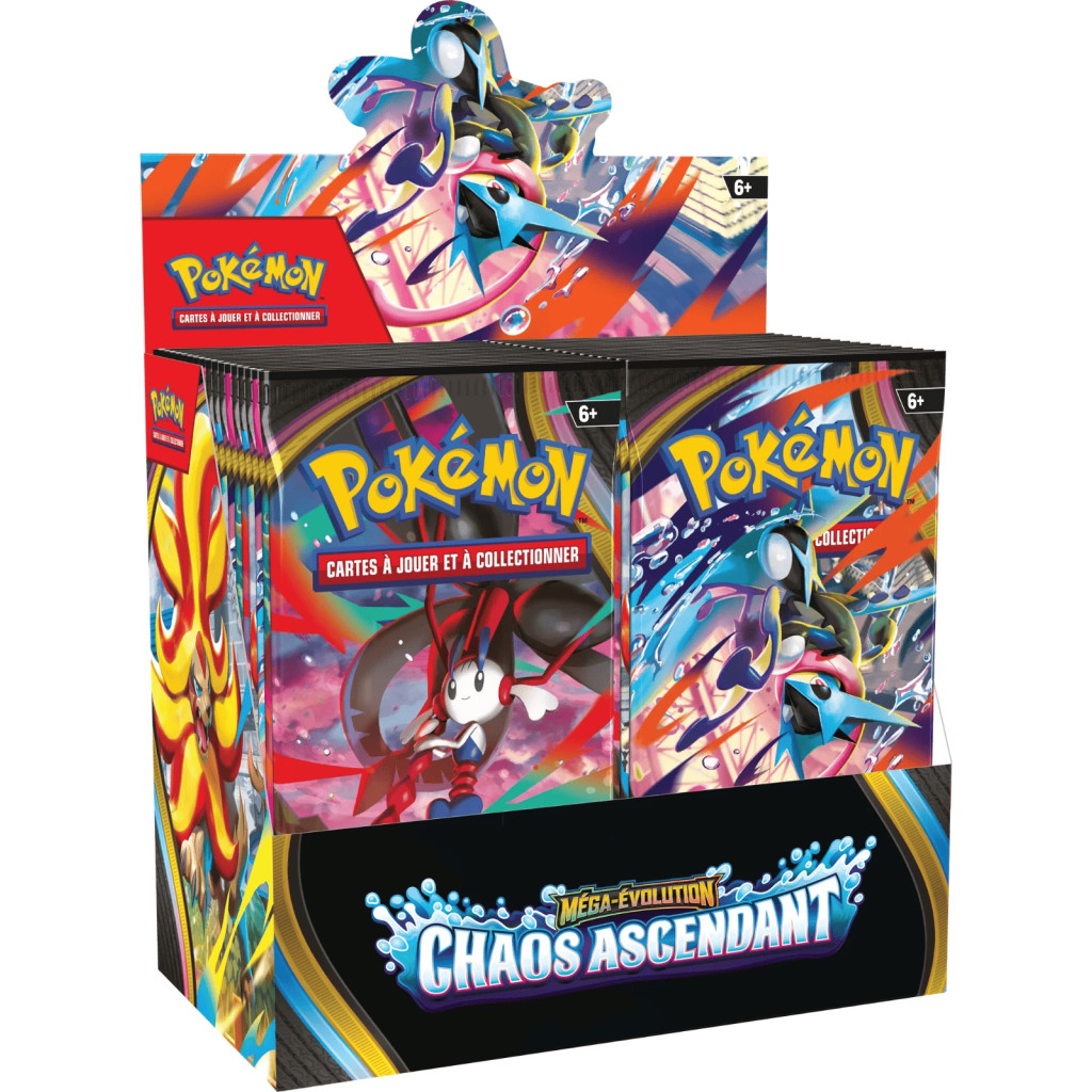 Pokémon - Display de 36 boosters - Chaos Ascendant - Version Française
