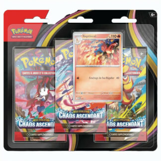 Pokémon - Tripack ME04 - Chaos Ascendant - Reptincel - Version Française