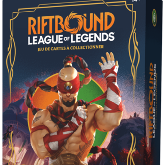 Riftbound : League Of Legends - Set 1 : Origines - Deck de Champion : Lee Sin - Version Française