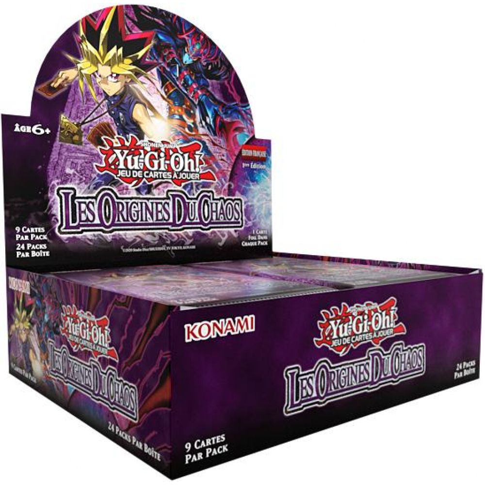 Yu-Gi-Oh! - Les Origines du Chaos - Boîte de 24 Boosters - Version Française