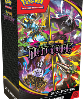 Pokémon - Bundle de 6 boosters- Nuit Noire - Version Française