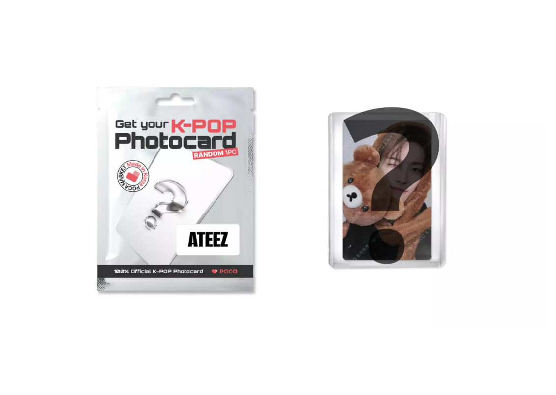 Photocard K-POP ATEEZ Aléatoire