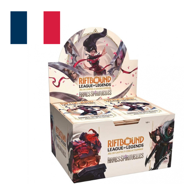 Riftbound - Display de 24 Boosters - Armes Spirituelles - Version Française