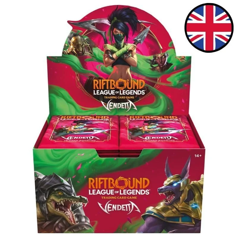 Riftbound - Display de 24 Boosters - Vendetta - Version Anglaise