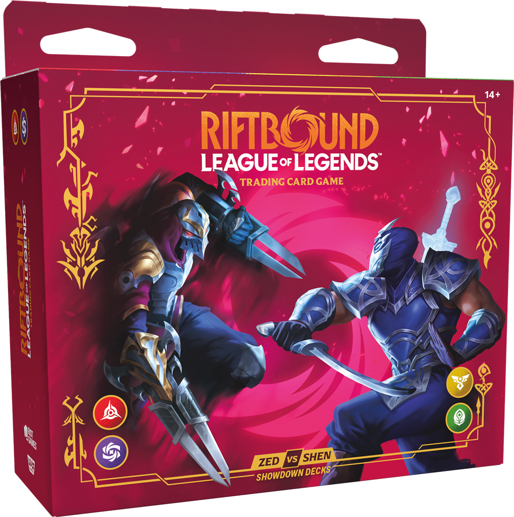 Riftbound : League Of Legends - Set 4 : Vendetta - Deck de Champion : Zed vs Shen - Version Anglaise