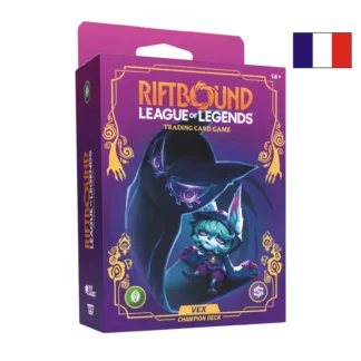 Riftbound : League Of Legends - Set 3 : Déchainement - Deck de Champion : Vex - Version Française