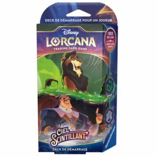 Lorcana - Deck de Demarrage - Ciel Scintillant : Scar et Kronk
